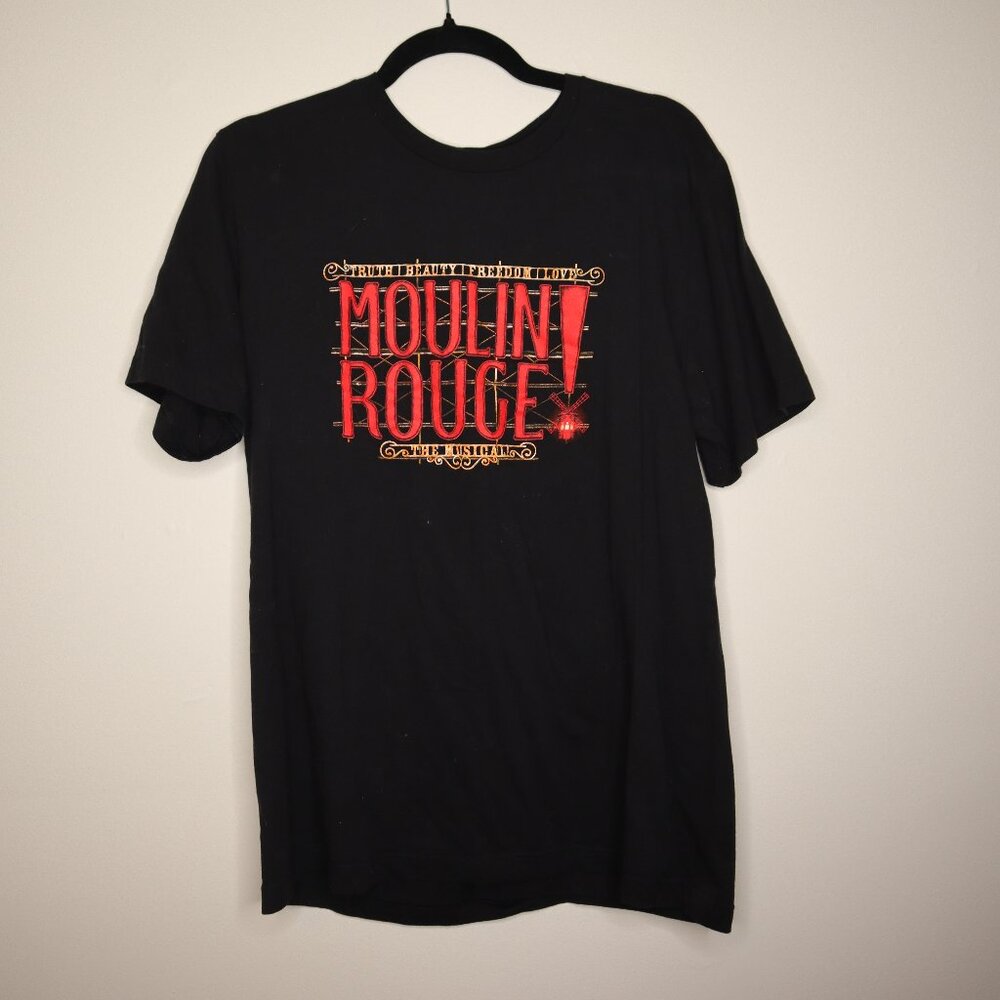 Moulin Rouge Short Sleeve T-Shirt, Large